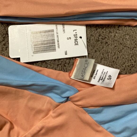 New. L*Space Ari Bikini Top & Nancy Lee Bitsy Bikini Bottom. Small retails $192 - Picture 8 of 8